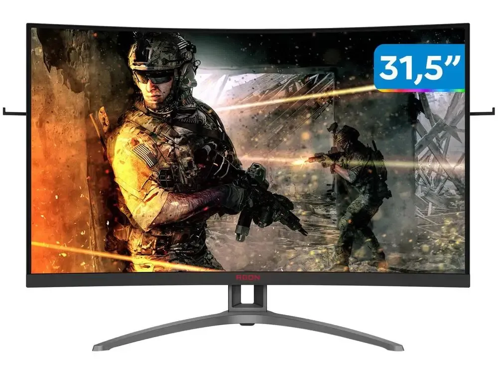 [Magalu] Monitor Gamer Aoc Agon Iii Ag323fcxe 31,5 Led